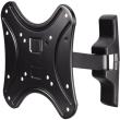 hama 108726 fullmotion tv wall mount 1 arm vesa 200x200 tilt swivel black photo hama 108726 fullmotion tv wall mount 1 arm vesa 200x200 tilt swivel black photo