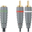bandridge bal3501 portable audio cable 2xrca m 35mm f 1m photo bandridge bal3501 portable audio cable 2xrca m 35mm f 1m photo