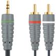 bandridge bal3401 portable audio cable 35mm m 2xrca m 1m photo bandridge bal3401 portable audio cable 35mm m 2xrca m 1m photo
