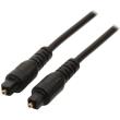 valueline vlap25000b100 digital audio cable toslink m m 1m black photo valueline vlap25000b100 digital audio cable toslink m m 1m black photo