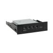sharkoon 4 port usb hub 35 internal black photo sharkoon 4 port usb hub 35 internal black photo