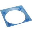 bitspower fan adapter 140mm to 120mm uv blue photo bitspower fan adapter 140mm to 120mm uv blue photo