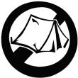 windowsticker no camper black photo windowsticker no camper black photo