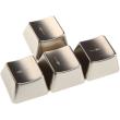 king mod metal keycaps arrows key set silver photo king mod metal keycaps arrows key set silver photo