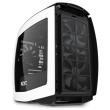 case nzxt manta mini itx black white window photo case nzxt manta mini itx black white window photo
