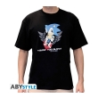 sonic t shirt too slow man ss black l photo sonic t shirt too slow man ss black l photo