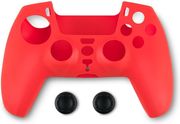 SPARTAN GEAR SPARTAN GEAR - CONTROLLER SILICON SKIN COVER AND THUMB GRIPS (PLAYSTATION 5) RED
