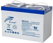 RITAR LEAD GEL BATTERY FOR SOLAR SYSTEMS (DG12-65) 12V / 65AH -350 / 167 /182 MM F5/M8 / F11/M6