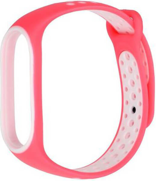 STRAP SPORT FOR SMARTBAND XIAOMI MI BAND 5 / 6 / 7 PINK (07)