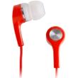 forever stereo headset 35mm mini jack red photo forever stereo headset 35mm mini jack red photo