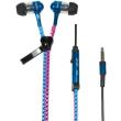 logilink hs0024 zipper stereo in ear headset pink blue photo logilink hs0024 zipper stereo in ear headset pink blue photo