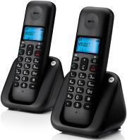 MOTOROLA MOTOROLA T302 DECT GAP DUAL CORDLESS PHONE GR