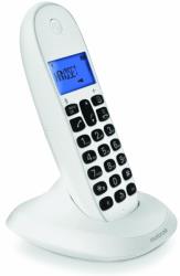 MOTOROLA MOTOROLA C1001LB DECT CORDLESS PHONE WHITE