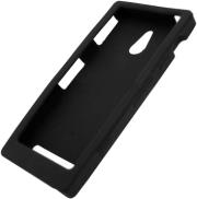 NORTONLINE ΘΗΚΗ SILICONE SONY XPERIA P FLAT BLACK