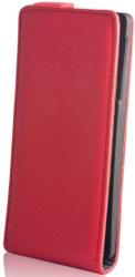 OEM LEATHER CASE STAND FOR LG L5 RED