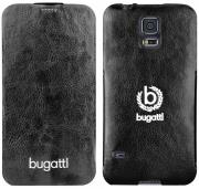 BUGATTI CASE BUGATTI FLIPCASE GENEVA FOR SAMSUNG G900 GALAXY S5 BLACK