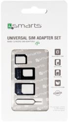 4SMARTS UNIVERSAL SIM ADAPTER SET 3 PCS