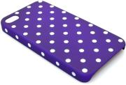 SANDBERG SANDBERG COVER IPHONE 4/4S DOT PATTERN PURPLE