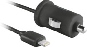 TRUST TRUST 19163 5W CAR CHARGER WITH APPLE LIGHTNING CABLE BLACK