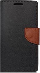 FANCY DIARY CASE MERCURY - LG F70 BLACK/BROWN