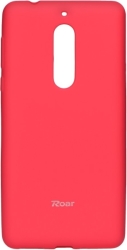 ROAR ROAR COLORFUL JELLY CASE FOR NOKIA 5 2017 HOT PINK