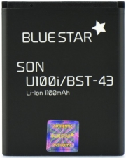 BLUE STAR BLUE STAR BATTERY FOR SONY ERICSSON U100 YARI/J10/J10I2 ELM/HAZEL 1100MAH LI-ION
