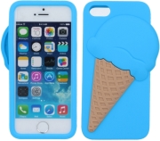 GREENGO GREENGO SILICON 3D BACK COVER CASE ICE CREAM FOR APPLE IPHONE 6/6S BLUE 5900495458629