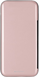 MERCURY MERCURY GOOSPERY HAPPY BUMPER BACK COVER CASE SAMSUNG S6 EDGE G925 ROSE GOLD