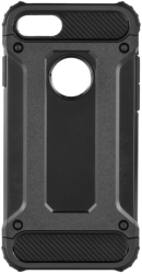 FORCELL ARMOR BACK COVER CASE FOR APPLE IPHONE 7 (4.7) BLACK