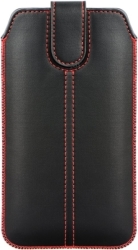 FORCELL POCKET POUCH CASE ULTRA SLIM M4 FOR APPLE IPHONE 6 PLUS/7/7S PLUS BLACK