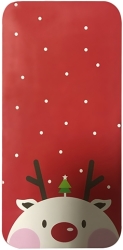 BACK COVER SILICON CASE REINDEER TREE FOR HUAWEI P10 LITE