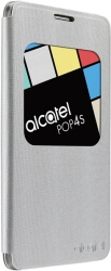ALCATEL ALCATEL AF5095 FLIP CASE POP4S METAL SILVER