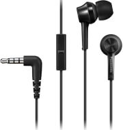 PANASONIC PANASONIC RP-TCM115E-K IN-EAR HEADPHONES WITH IN-LINE MIC BLACK