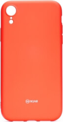 ROAR COLORFUL JELLY BACK COVER CASE FOR APPLE IPHONE XR PEACH PINK