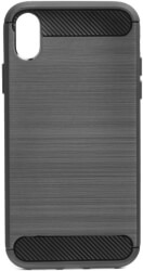 FORCELL CARBON BACK COVER CASE FOR APPLE IPHONE XR (6,1) BLACK