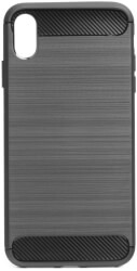 FORCELL CARBON BACK COVER CASE FOR APPLE IPHONE XS MAX (6,5) BLACK