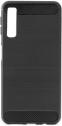 FORCELL CARBON BACK COVER CASE FOR SAMSUNG GALAXY A7 2018 (A750) BLACK