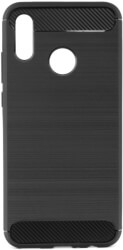 FORCELL CARBON BACK COVER CASE FOR HUAWEI P SMART 2019 BLACK