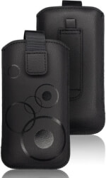 FORCELL DEKO POUCH CASE FOR SAMSUNG A6+ 2018 / A7 2018/ HUAWEI MATE 20 LITE BLACK