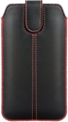 FORCELL POCKET POUCH CASE ULTRA SLIM M4 - SAMSUNG GALAXY A6+ 2018/A7 2018/MATE 20 LITE BLACK