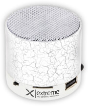 EXTREME EXTREME XP101W BLUETOOTH SPEAKER FM RADIO FLASH WHITE