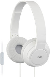 JVC JVC HA-SR185 ON-EAR HEADPHONES WITH MICROPHONE WHITE