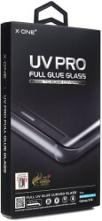 X-ONE X-ONE UV PRO TEMPERED GLASS FOR SAM GALAXY S10 (CASE FRIENDLY) BLACK