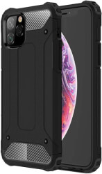 FORCELL ARMOR BACK COVER CASE FOR APLLE IPHONE 11 PRO MAX (6,5) BLACK