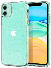 SPIGEN LIQUID GLITTER CRYSTAL BACK COVER CASE FOR APPLE IPHONE 11 (6.1) TRANSPARENT