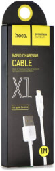 HOCO X1 SPEED LIGHTNING CHARGING CABLE 1M WHITE