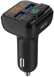 AKAI AKAI FMT-20BT FM TRANSMITTER / BLUETOOTH HANDSFREE CAR KIT