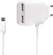 LOGILINK LOGILINK PA0157W USB WALL CHARGER 2+1 PORTS WHITE