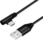 LOGILINK LOGILINK CU0142 USB 2.0 TO MICRO-USB (90° ANGLED) MALE 1M