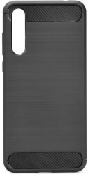 FORCELL CARBON BACK COVER CASE FOR HUAWEI P SMART Z BLACK